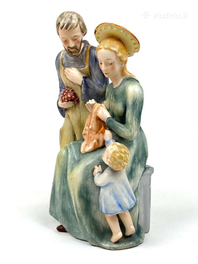 Porcelianinė Goebel šv. šeimos statula - nuotraukos Nr. 5