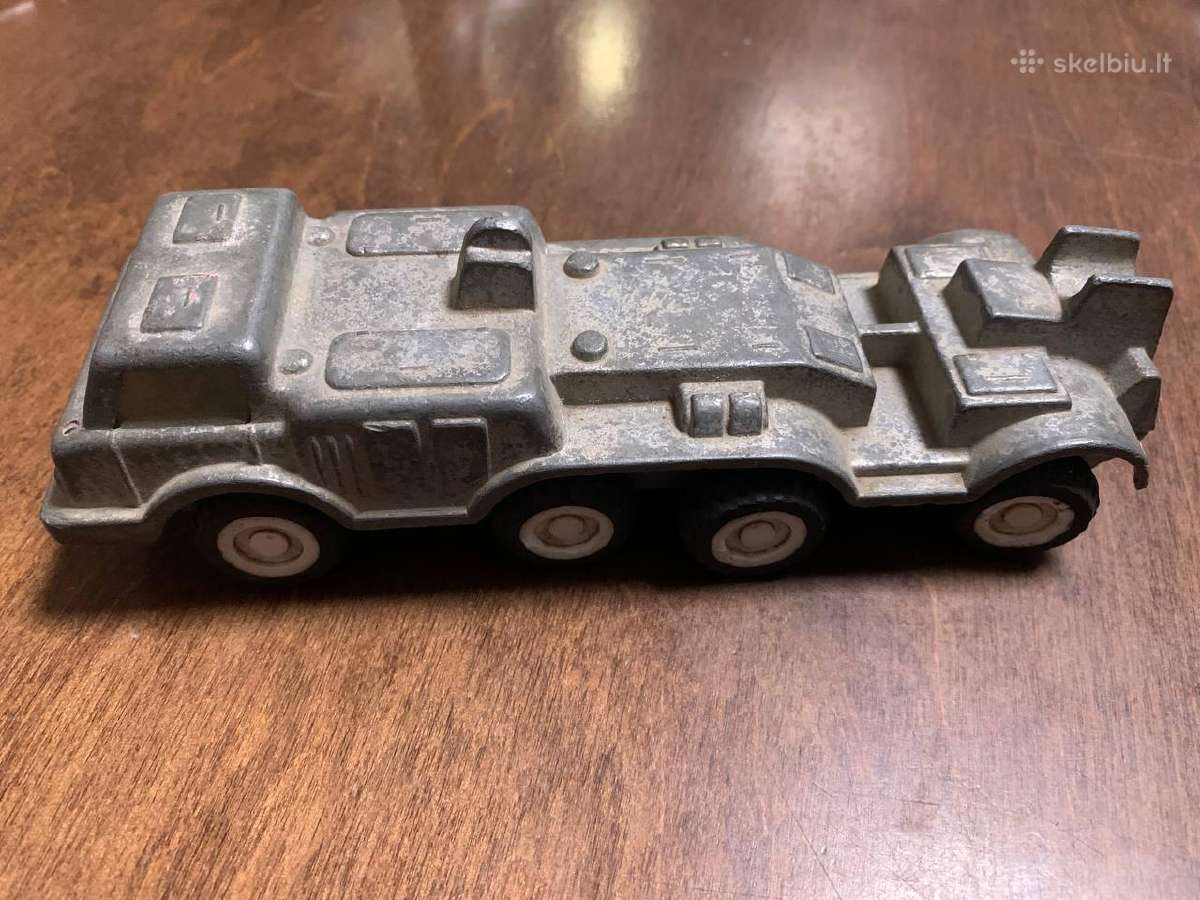 Sovietinis Metalinis Žaislas Baz Raketovežis - nuotraukos Nr. 6