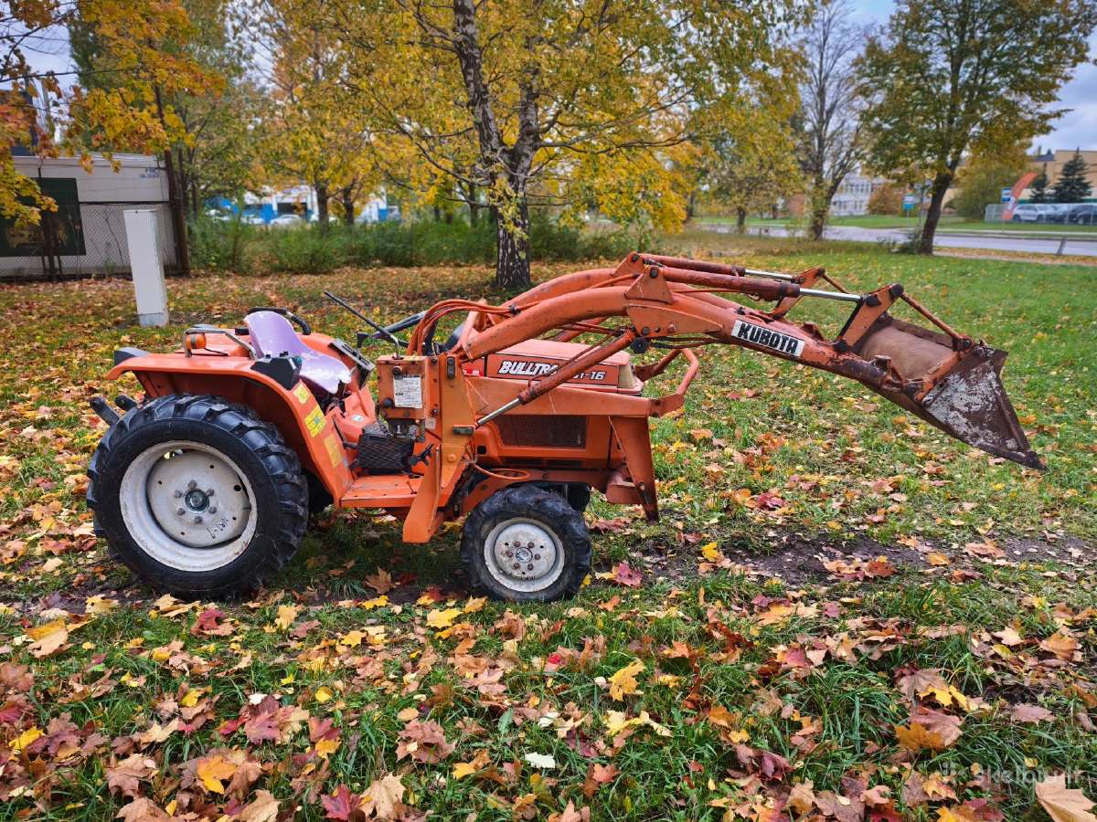 Mini traktorius Kubota Zb1-16 (12 kw) - nuotraukos Nr. 4