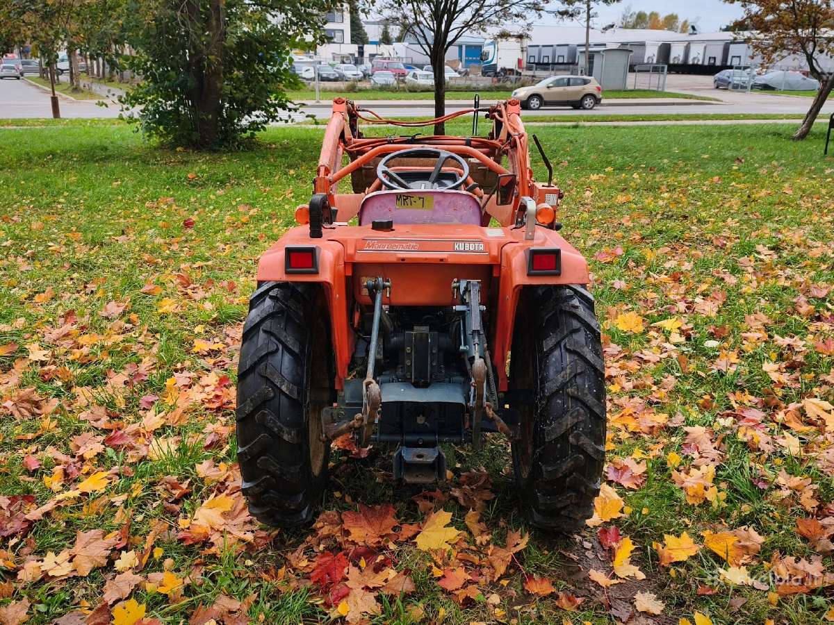 Mini traktorius Kubota Zb1-16 (12 kw) - nuotraukos Nr. 6