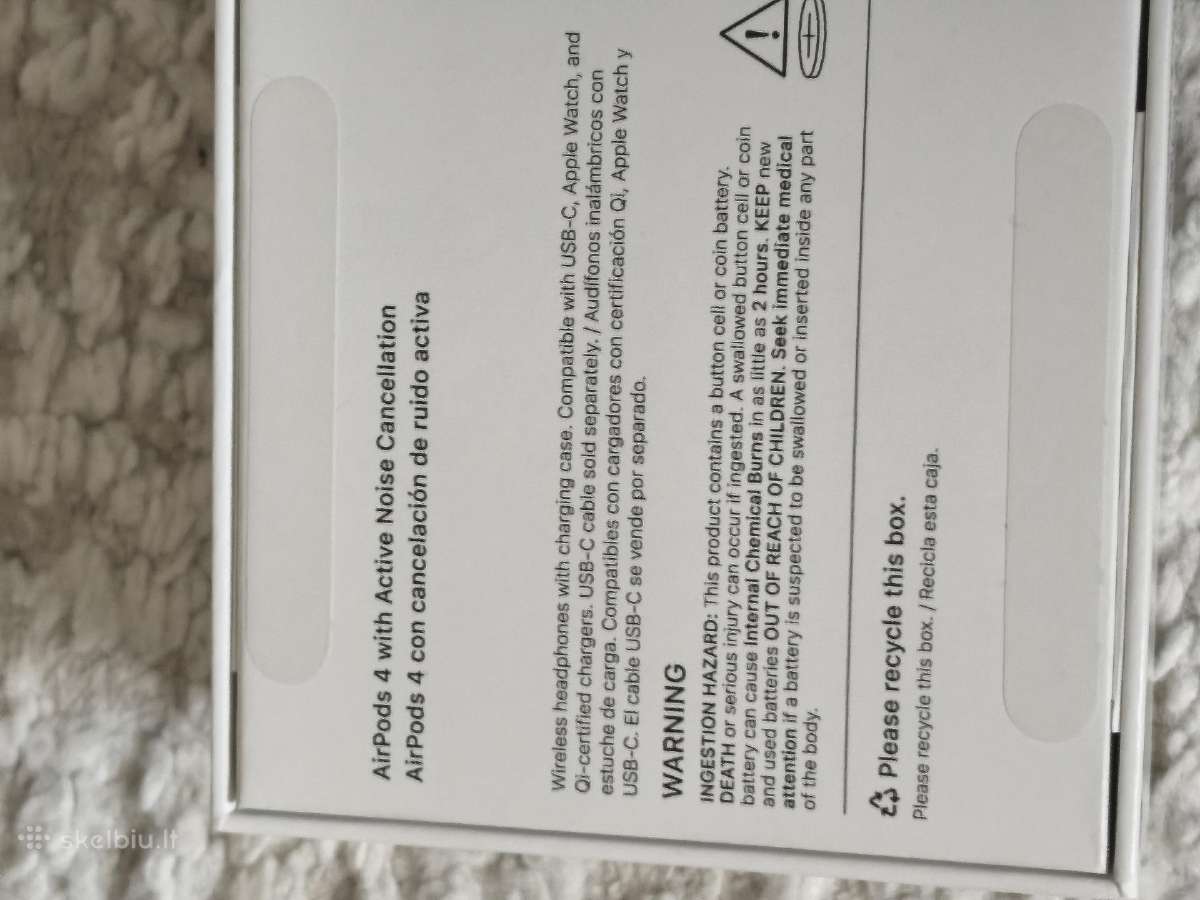 Airpods 4 su garso slopinimu - nuotraukos Nr. 4