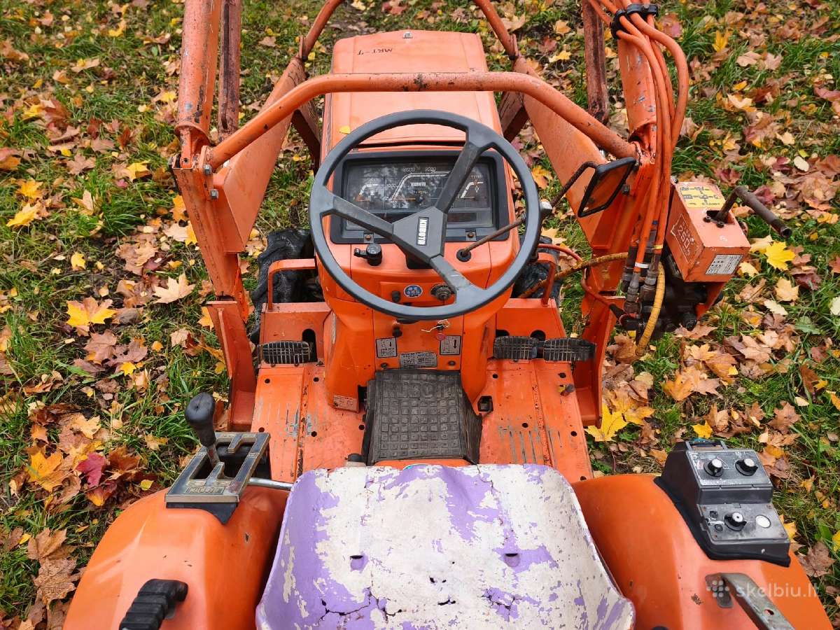 Mini traktorius Kubota Zb1-16 (12 kw) - nuotraukos Nr. 10