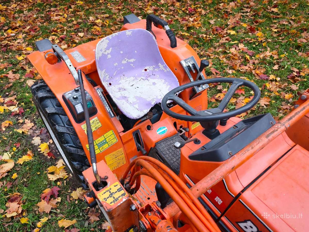 Mini traktorius Kubota Zb1-16 (12 kw) - nuotraukos Nr. 11