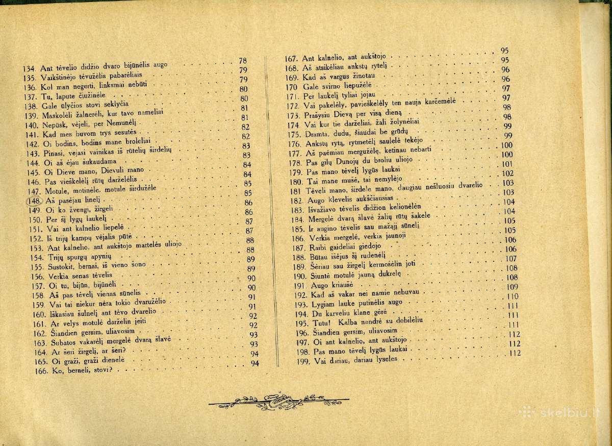1927 Lietuvių tautinių dainų melodijos - nuotraukos Nr. 9