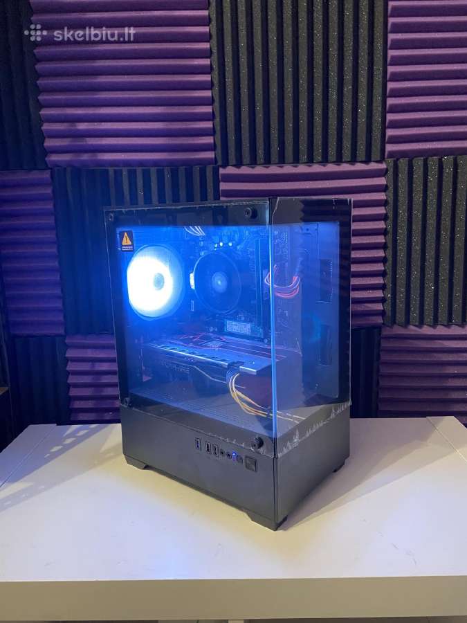 Stacionarus Kompiuteris Ryzen 5 + Rx580 8gb - nuotraukos Nr. 4