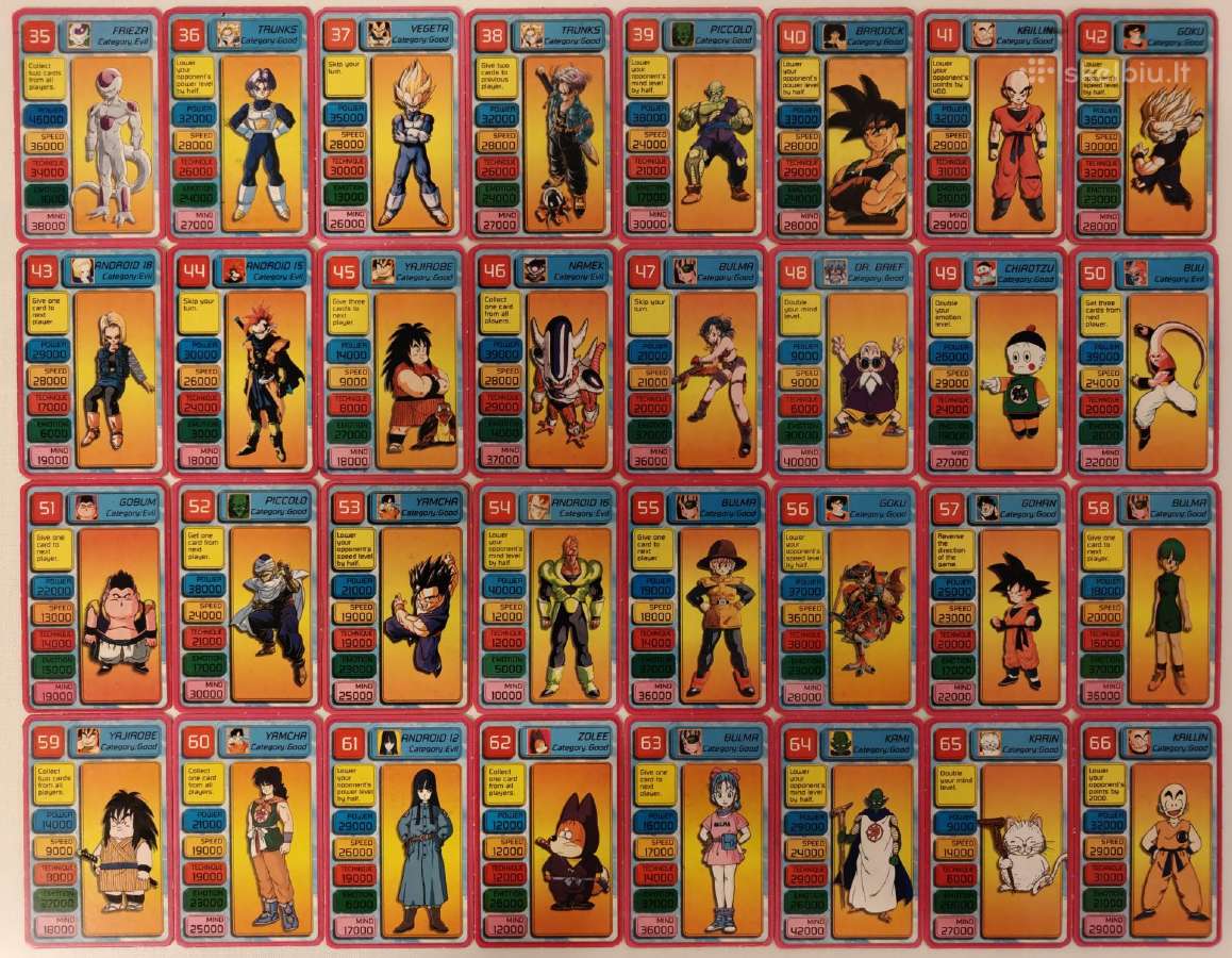 Dragon Ball Z Special Edition (Dbz) kortos - nuotraukos Nr. 2