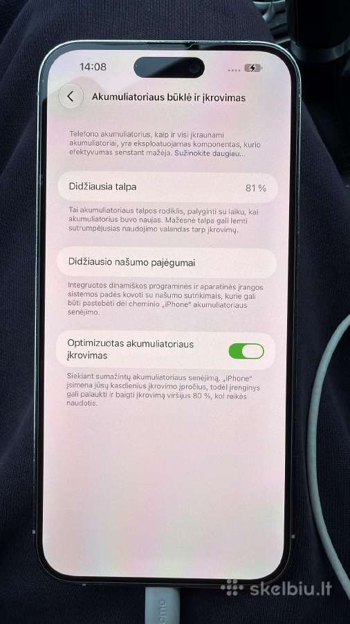 iPhone 14 Pro Max 1tb. 250€. - nuotraukos Nr. 11
