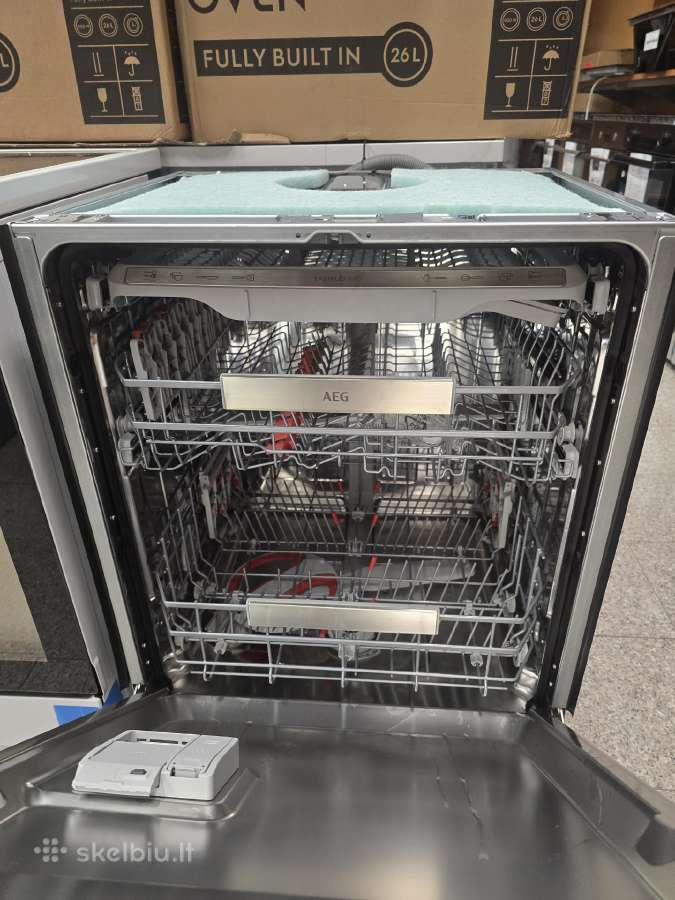 Įmontuojama indaplovė Aeg Gi9220x2tn - nuotraukos Nr. 2
