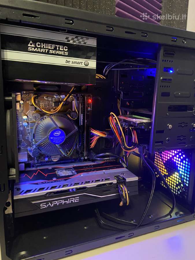 Stacionarus Kompiuteris I5 + Rx570 8gb - nuotraukos Nr. 3