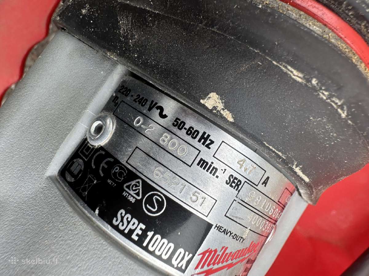 Milwaukee Sspe 1000 Qx - nuotraukos Nr. 3