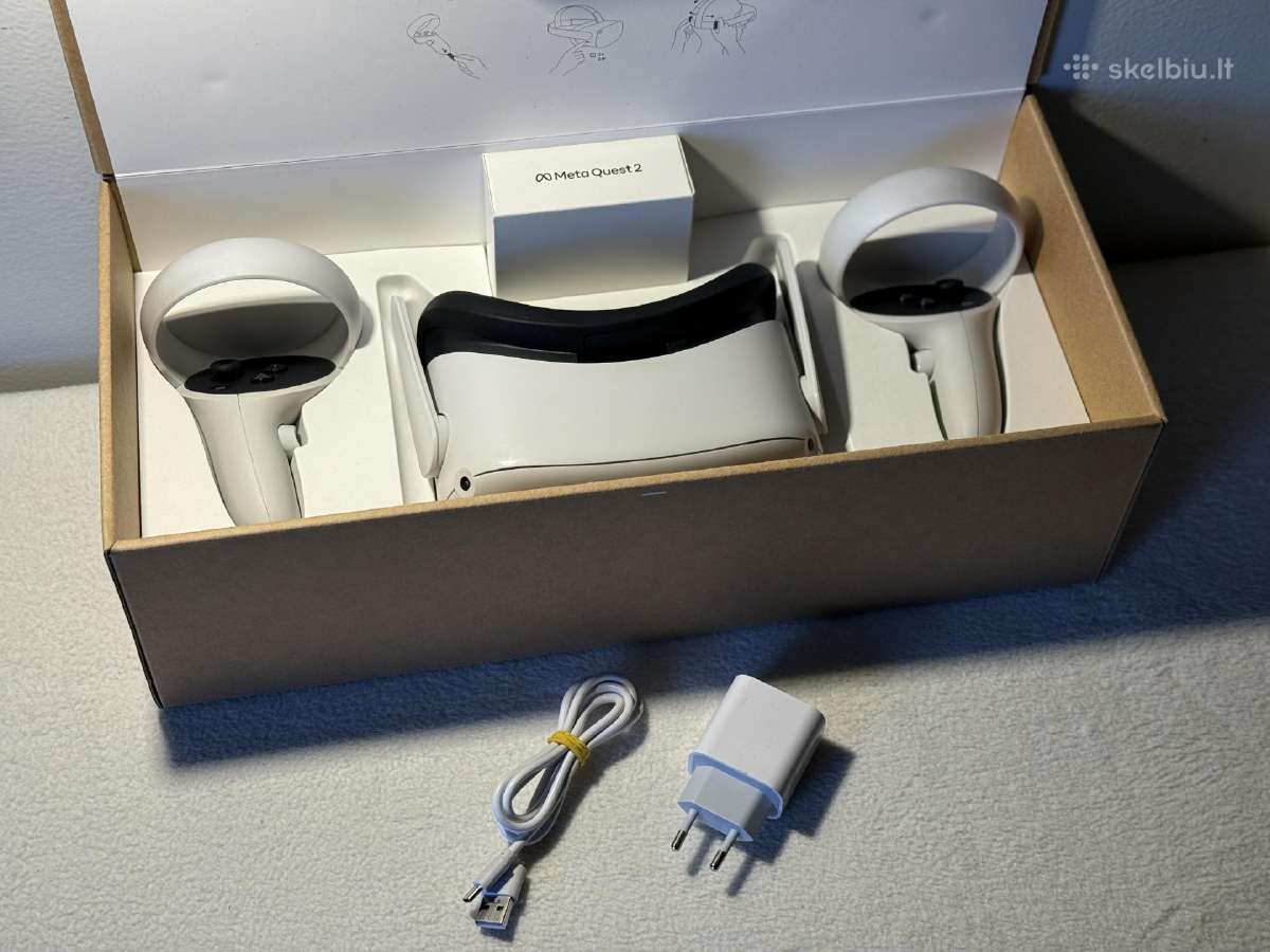 800€ žaidimų! Meta Quest 2 128gb Oculus Vr - nuotraukos Nr. 9