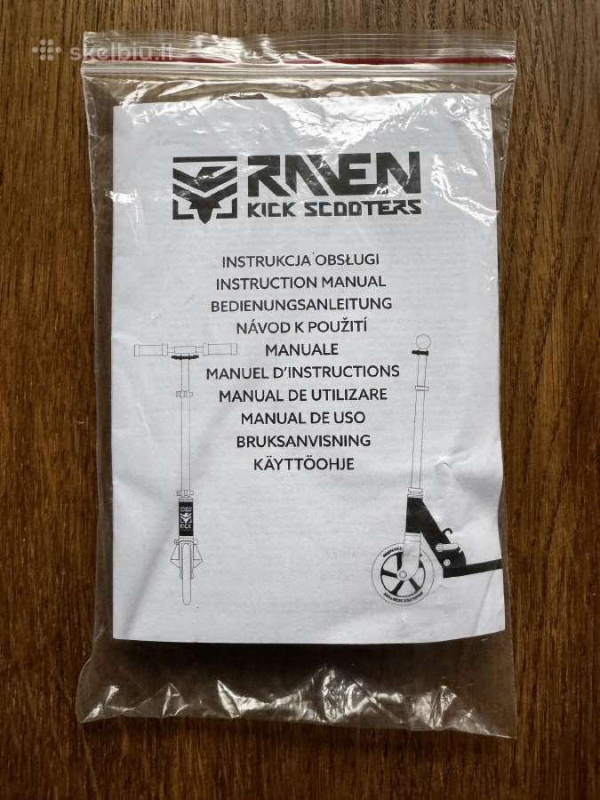 Vaikiškas paspirtukas Raven Laura - nuotraukos Nr. 8