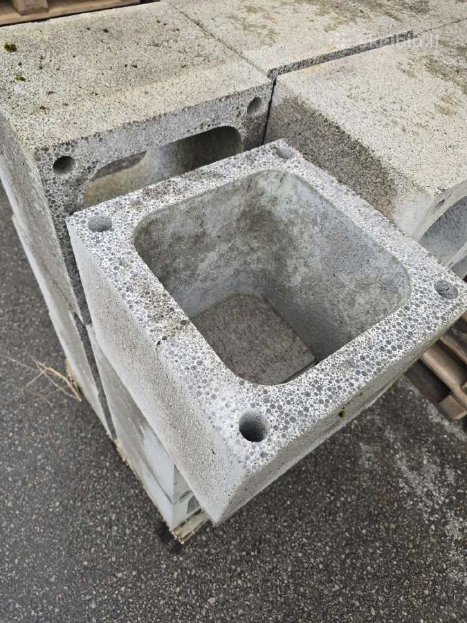 Kaminų / ventiliacijos keramzitbetonio blokeliai - nuotraukos Nr. 3