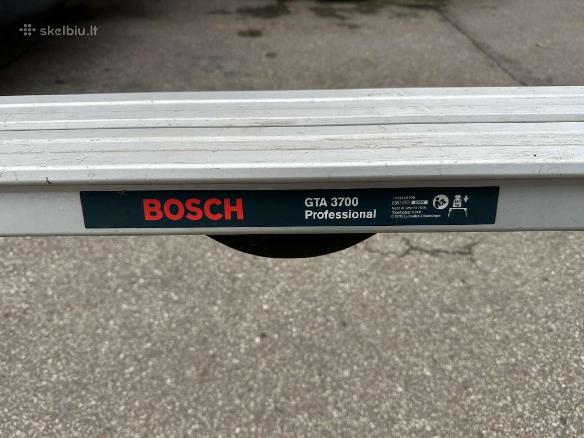 Bosch Gta 3700 stalas - nuotraukos Nr. 3