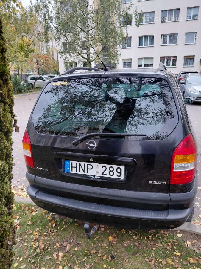 Opel Zafira - nuotraukos Nr. 5