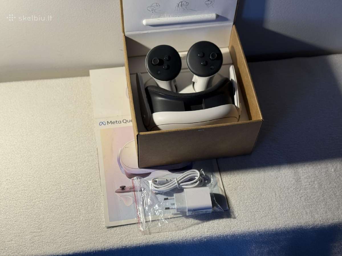 800€ žaidimų! Meta Quest 3 128gb Oculus Vr - nuotraukos Nr. 9