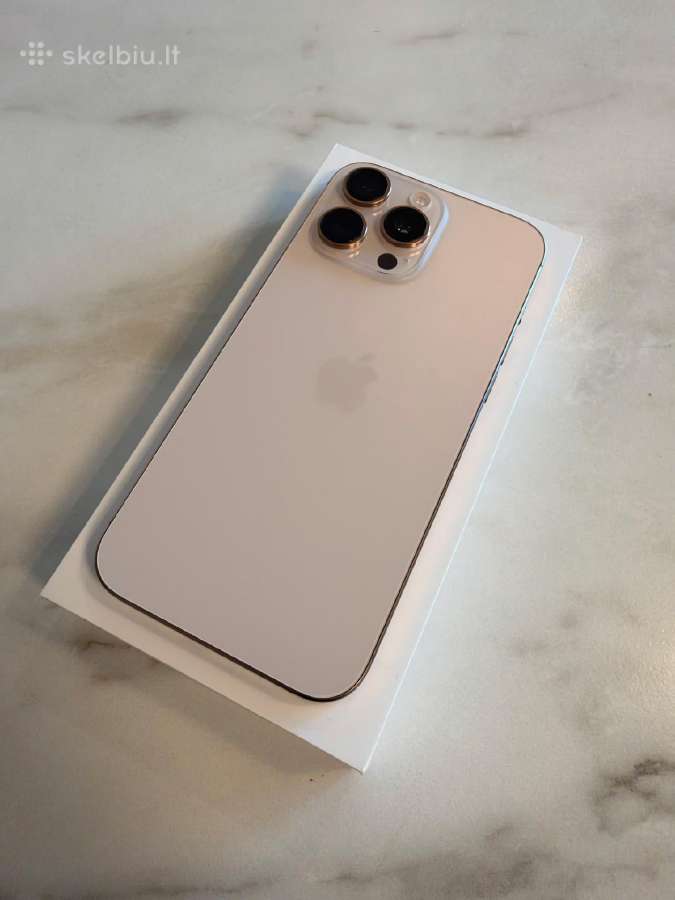 iPhone 16 Pro Max 256gb Desert Titanium - nuotraukos Nr. 5
