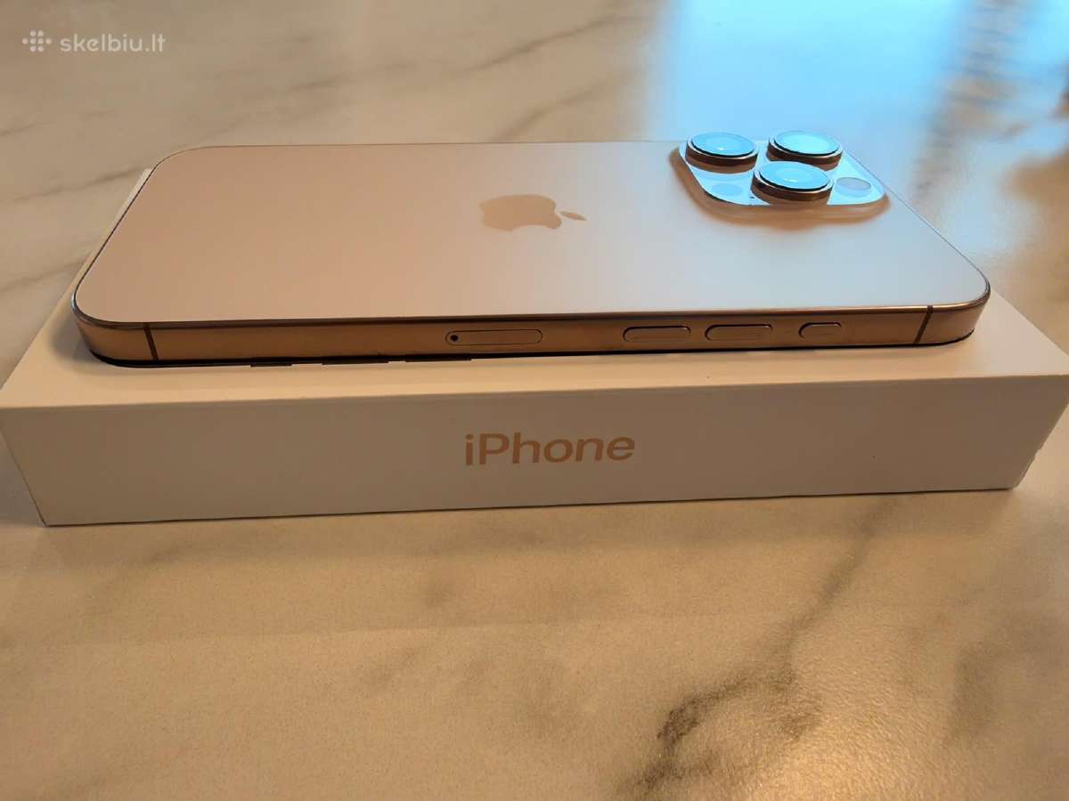 iPhone 16 Pro Max 256gb Desert Titanium - nuotraukos Nr. 6