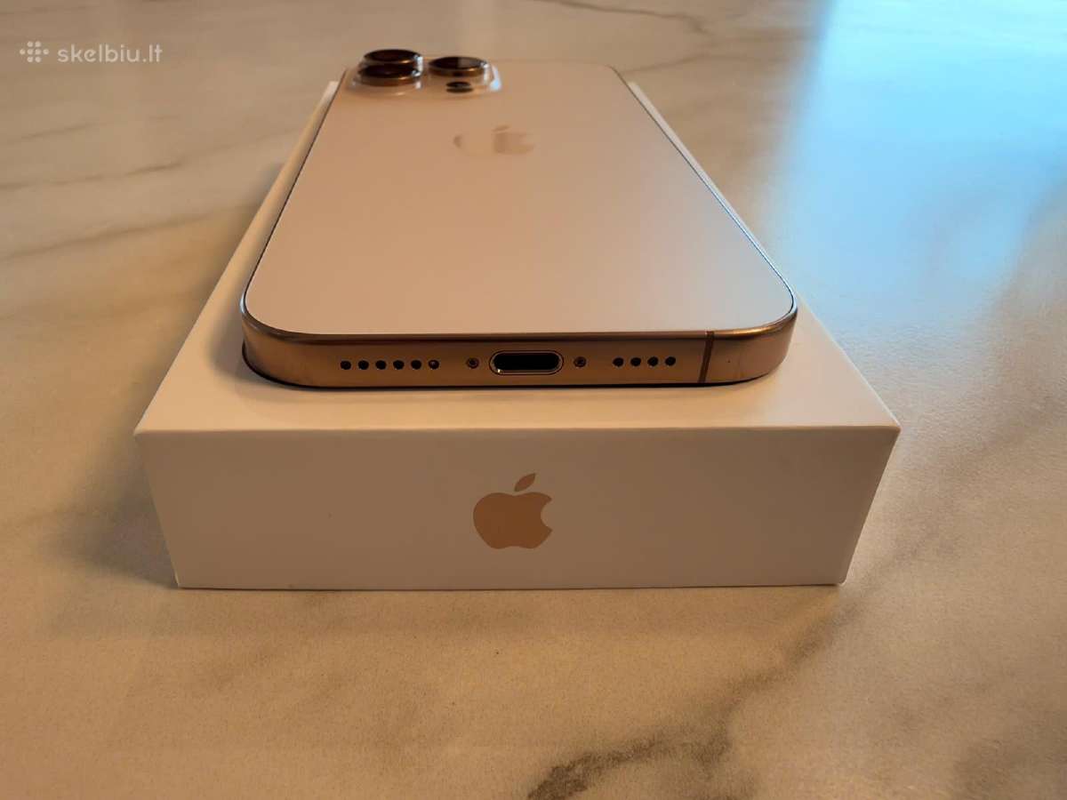 iPhone 16 Pro Max 256gb Desert Titanium - nuotraukos Nr. 7