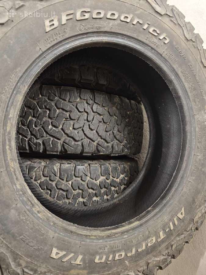 Padangos All terrain 4vnt Bf Goodrich Lt265/65r18 - nuotraukos Nr. 3