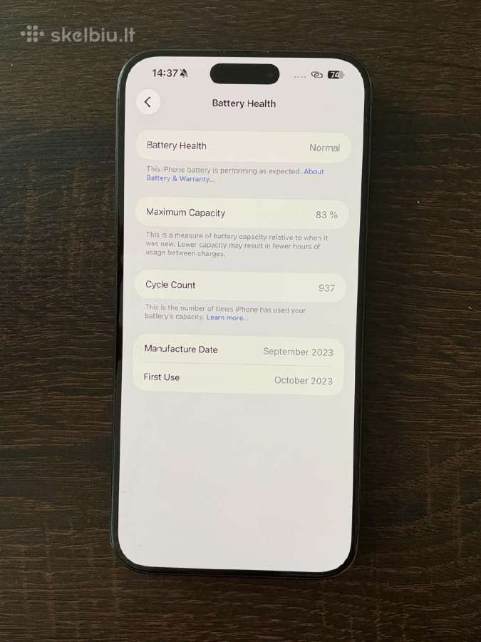 iPhone 15 pro max 256gb - nuotraukos Nr. 7