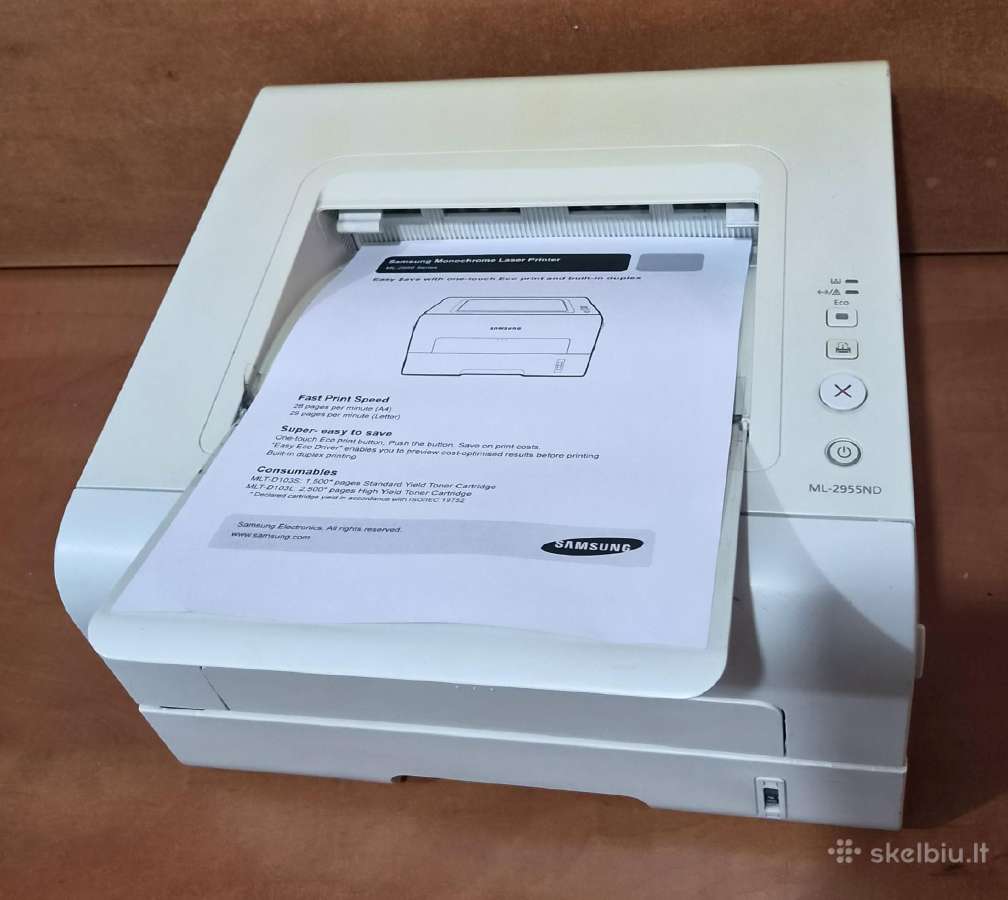 Samsung Ml-2955nd - nuotraukos Nr. 2