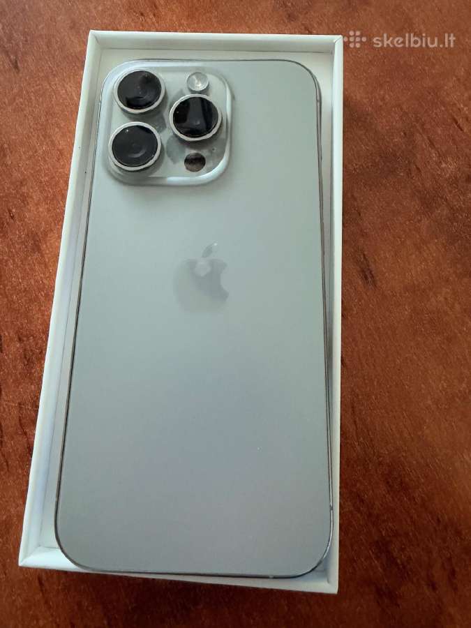 iPhone 15pro, 1tb, Natural Titanium - nuotraukos Nr. 2
