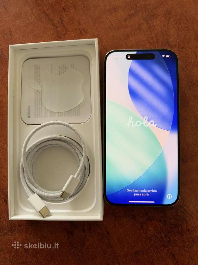 iPhone 15pro, 1tb, Natural Titanium - nuotraukos Nr. 3