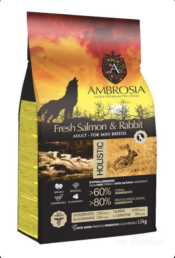 Ambrosia holistinis sausas maistas šunims - nuotraukos Nr. 2