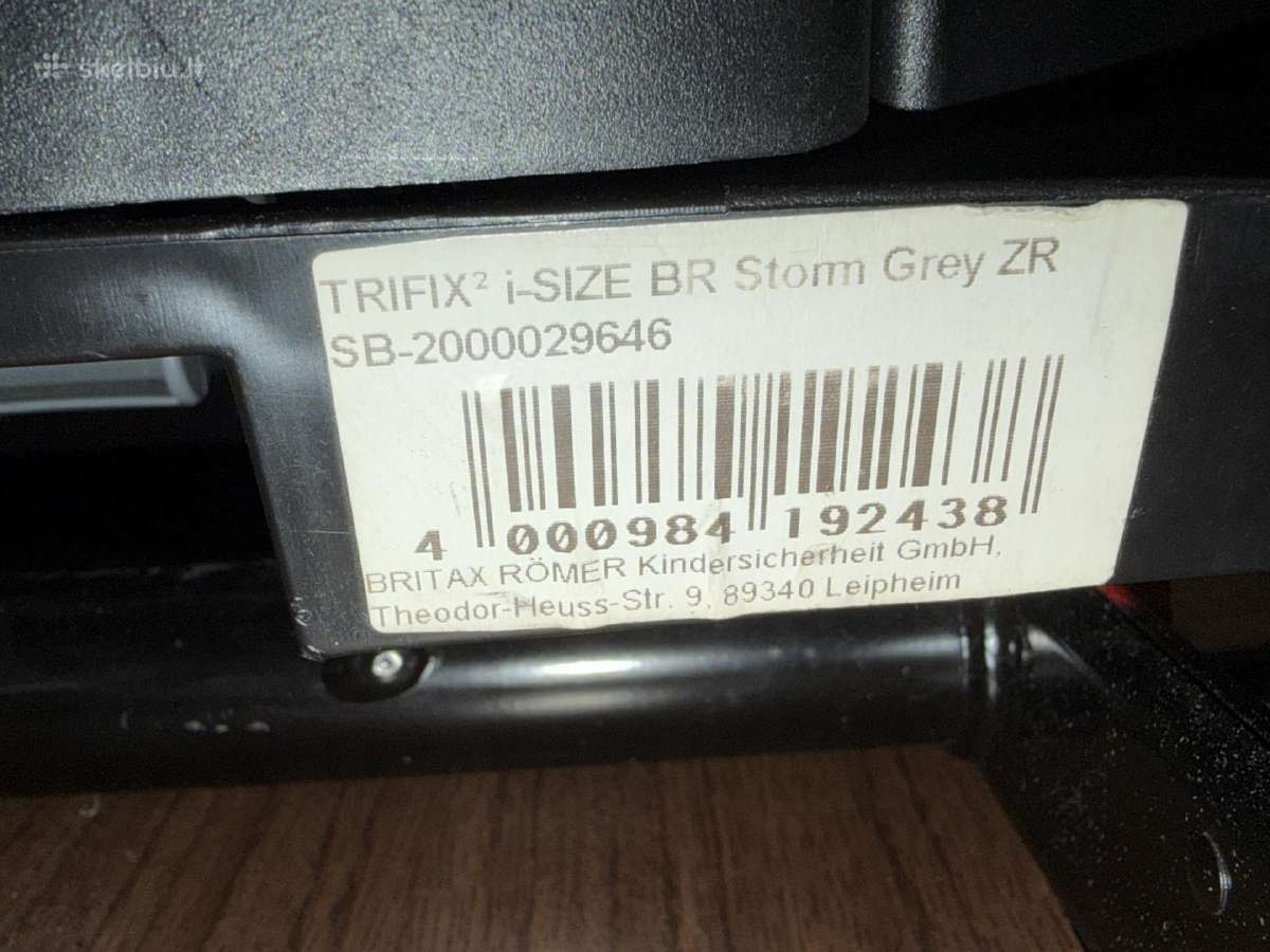 Britax Römer Trifix2 i-size Isofix autokėdutė - nuotraukos Nr. 8