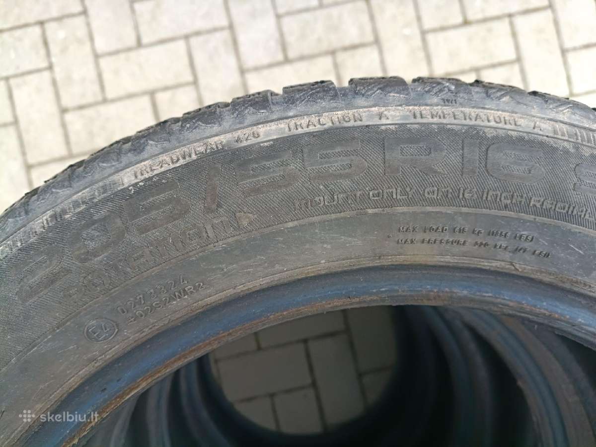 Padangos 205/55/r16, 12.5eur/vnt - nuotraukos Nr. 2