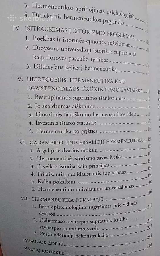 Filosofinės hermeneutikos įvadas - nuotraukos Nr. 4