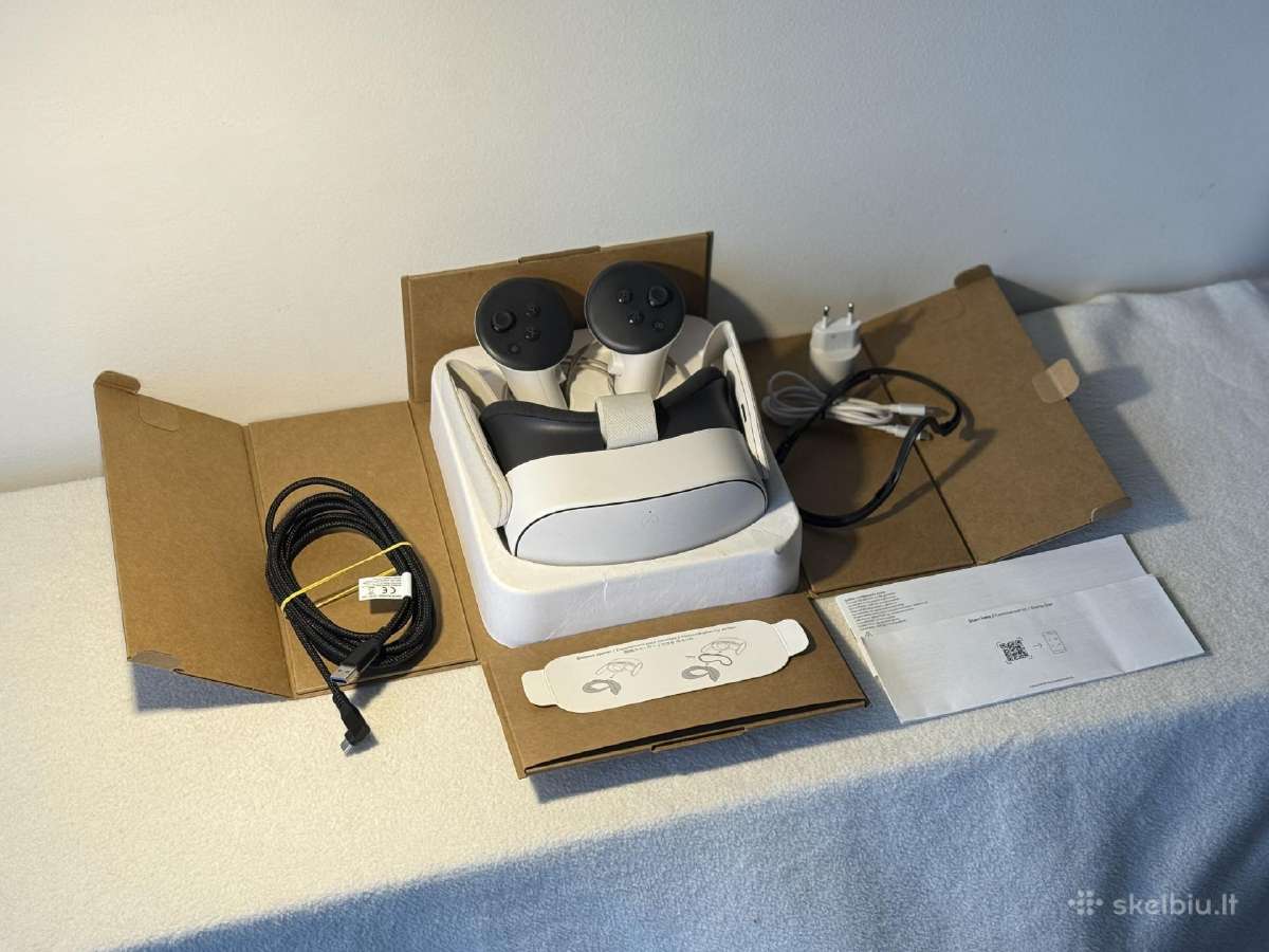 1200€ žaidimų! Meta Quest 3s 256gb Oculus Vr - nuotraukos Nr. 7
