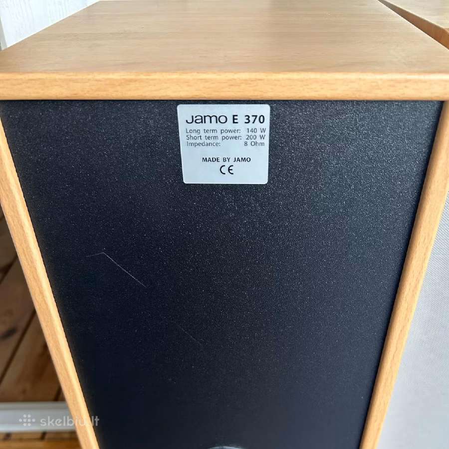 Parduodu Jamo Hi-fi E-370 koloneles (140w) - nuotraukos Nr. 4