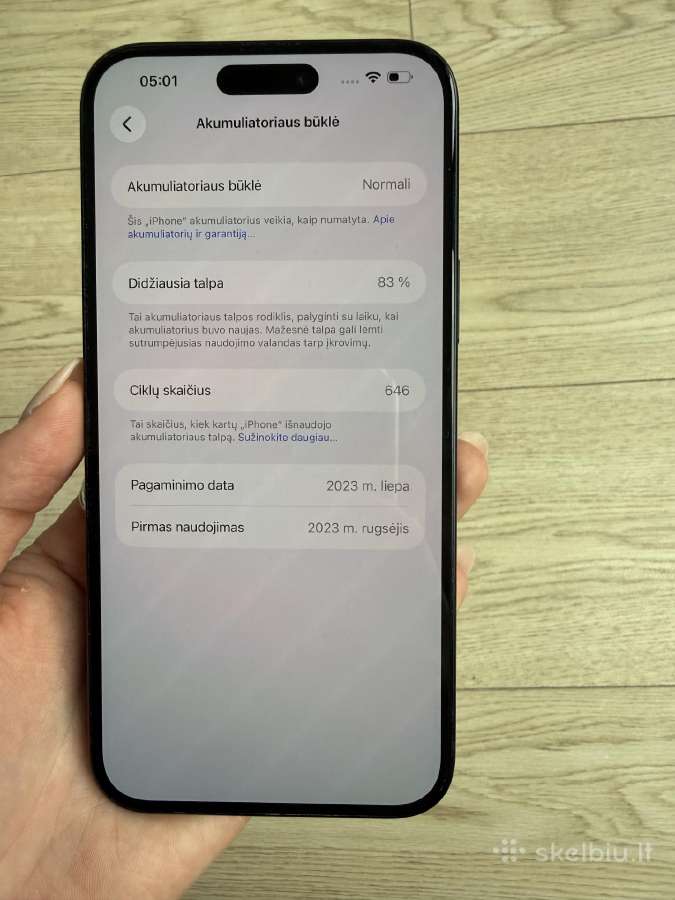 iPhone 15 plus 128gb - nuotraukos Nr. 9