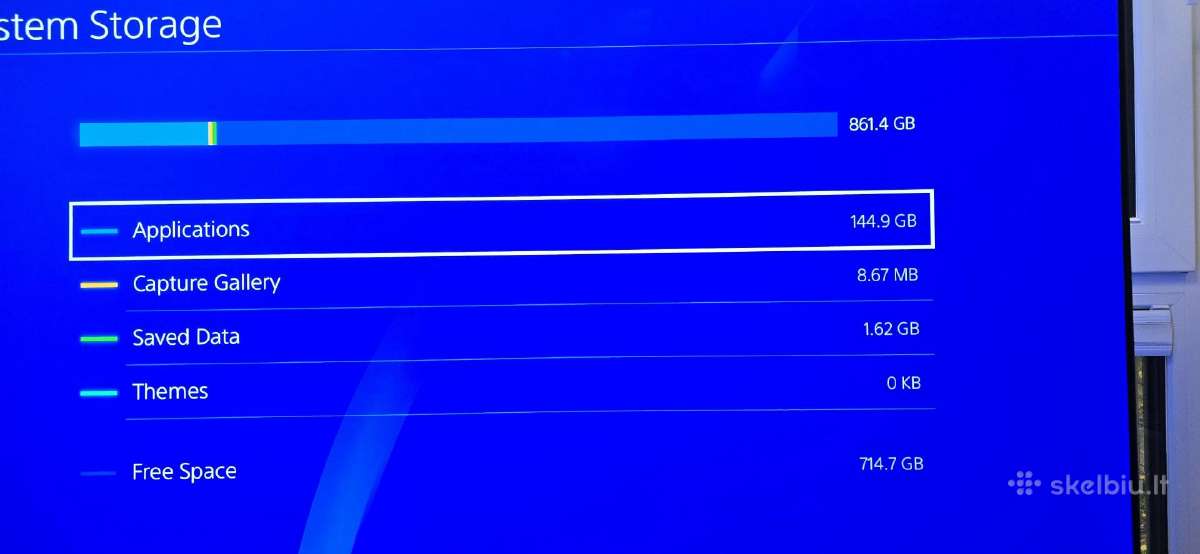 Playstation 4 slim 1 TB su daug priedų - nuotraukos Nr. 2
