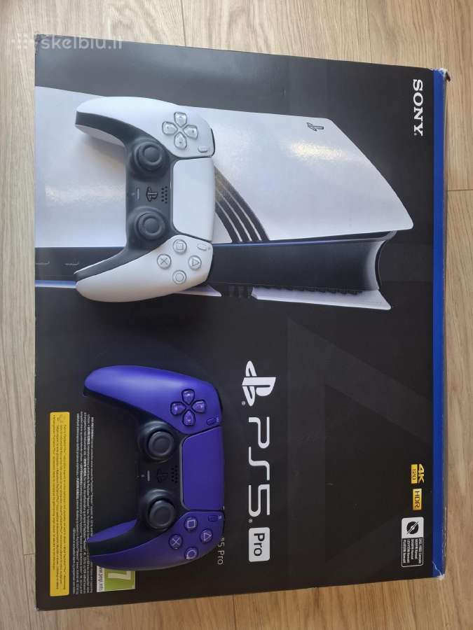 Parduodusony Playstation 5 Pro (2tb) su garantija - nuotraukos Nr. 6