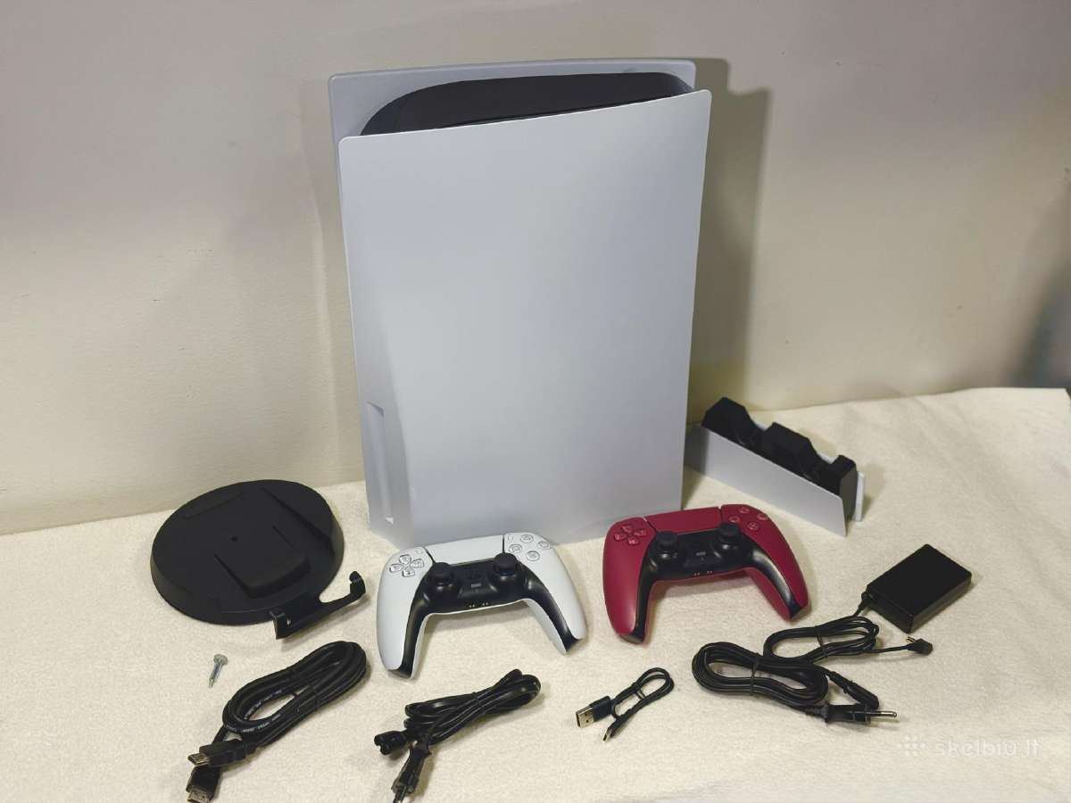 Sony Playstation 5 Disc 825gb stotele, 2 pulteliai - nuotraukos Nr. 9