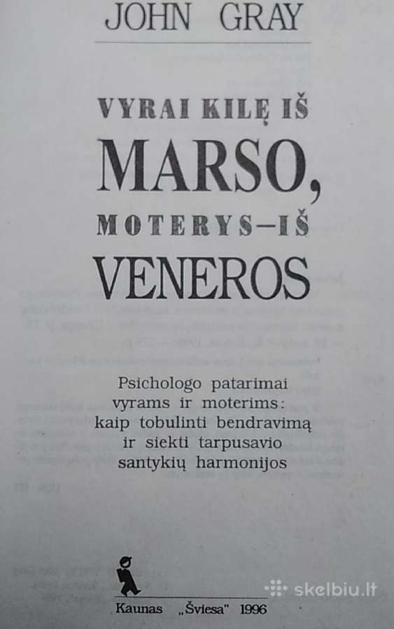 Vyrai kilę iš Marso, moterys – iš Veneros - nuotraukos Nr. 2