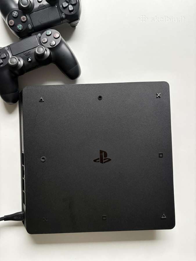 Playstation 4 Slim + 2 pulteliai + Wrc 7 - nuotraukos Nr. 7
