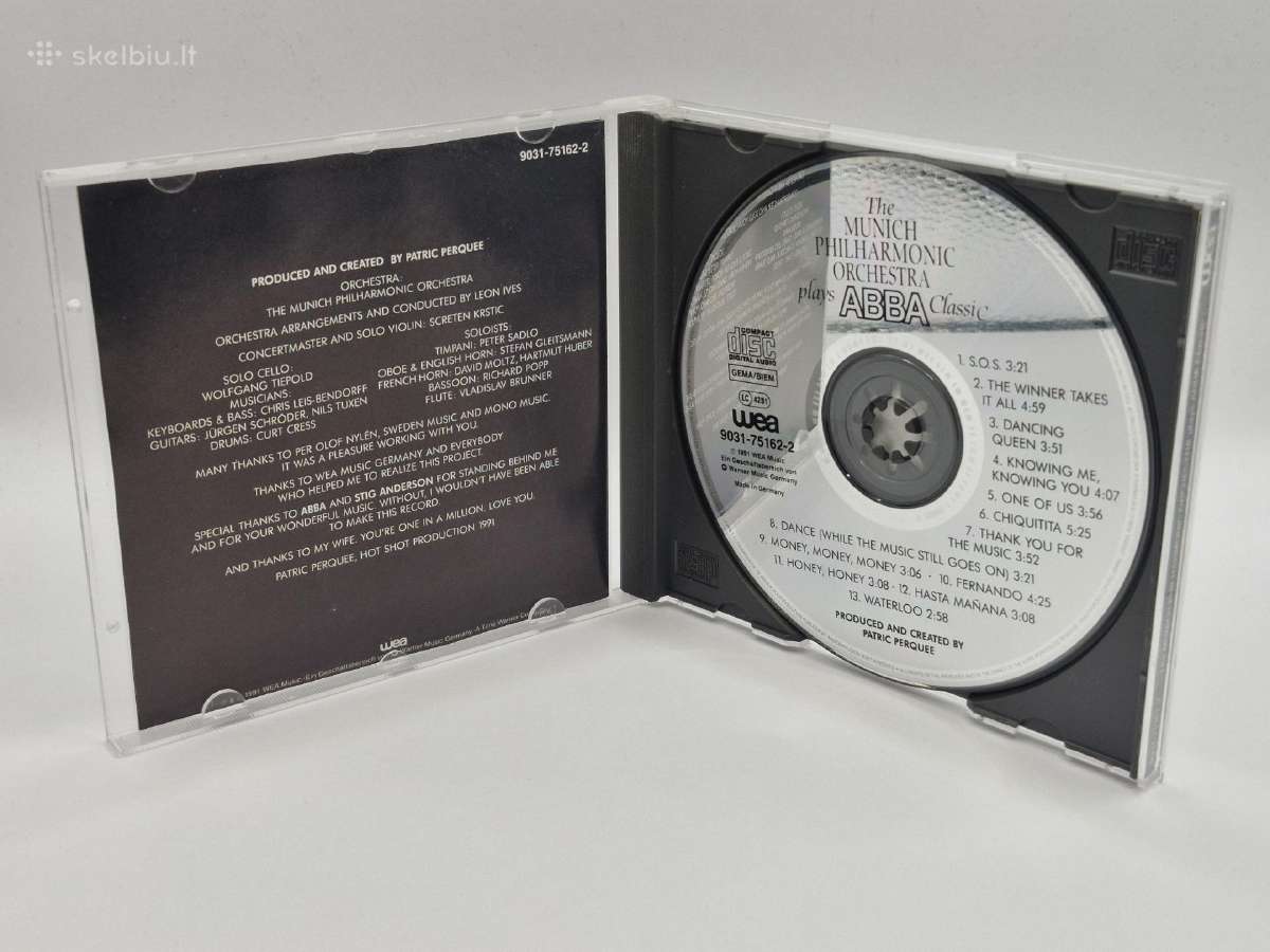 CD The Munich Philharmonic Orchestra – Plays Abba - nuotraukos Nr. 2