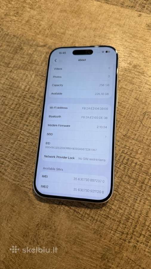 iPhone 17 256gb - nuotraukos Nr. 6