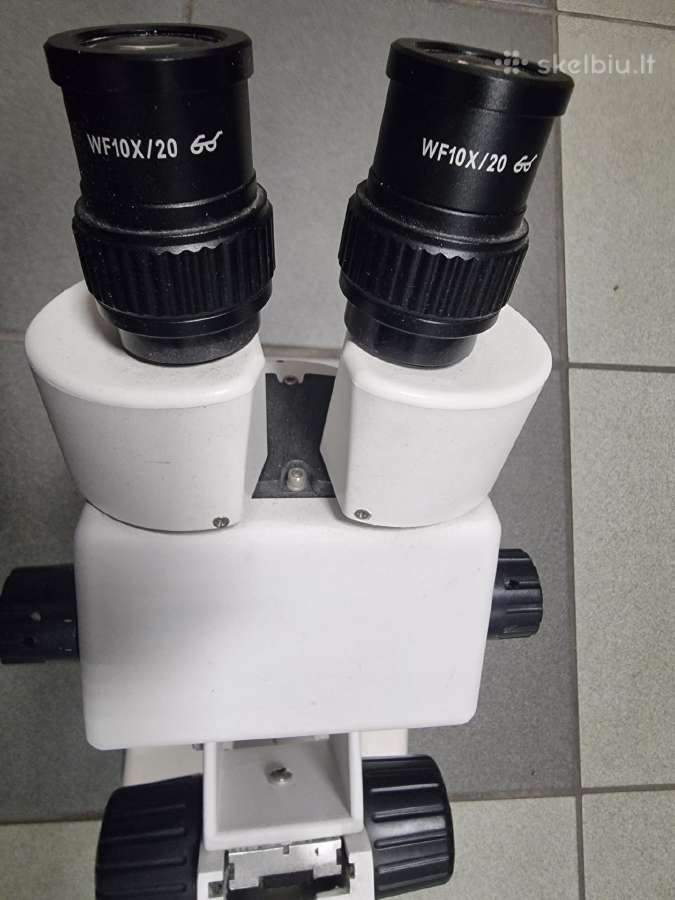 Mikroskopas Wd120 0.7x su Wf10x/20 okuliarais - nuotraukos Nr. 2