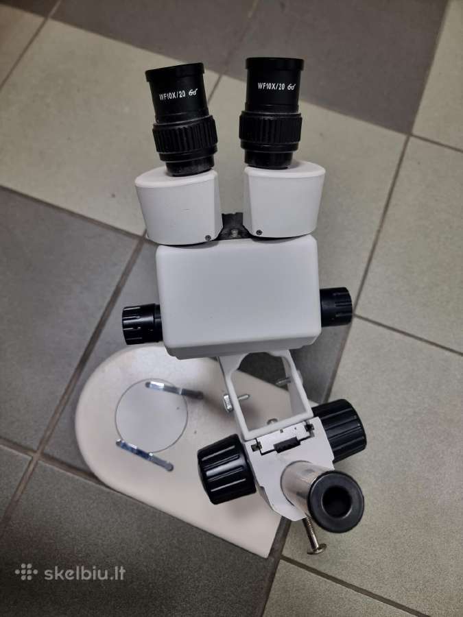 Mikroskopas Wd120 0.7x su Wf10x/20 okuliarais - nuotraukos Nr. 3