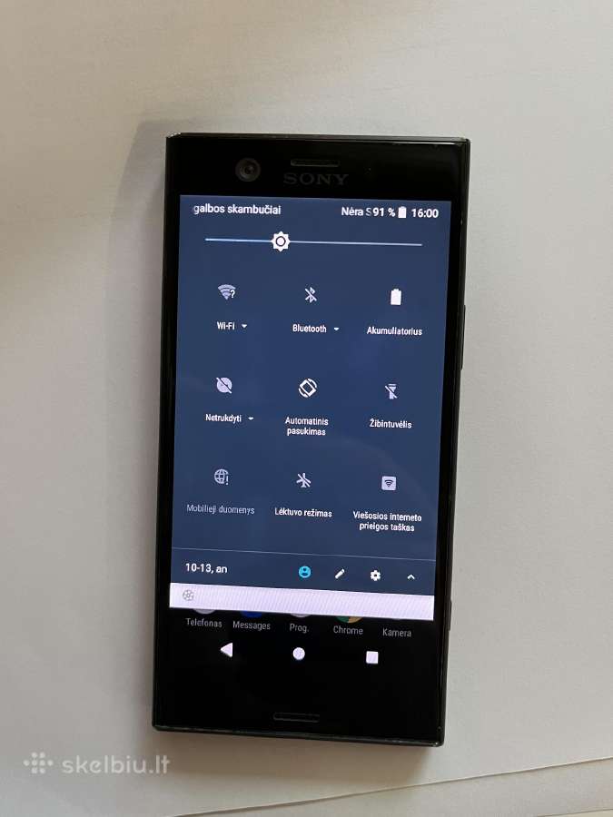 Sony Xperia Xz1 telefonas - nuotraukos Nr. 5