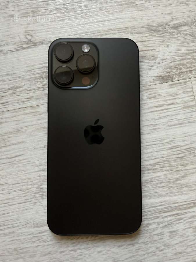iPhone 16 pro max 512gb, juodas - nuotraukos Nr. 3