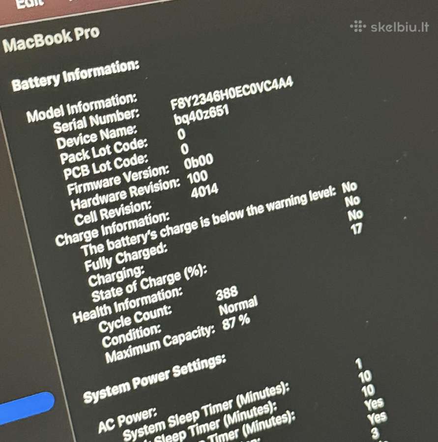 Apple MacBook Pro 16 M2 Pro 12c/19c 16gb 1tb - nuotraukos Nr. 7