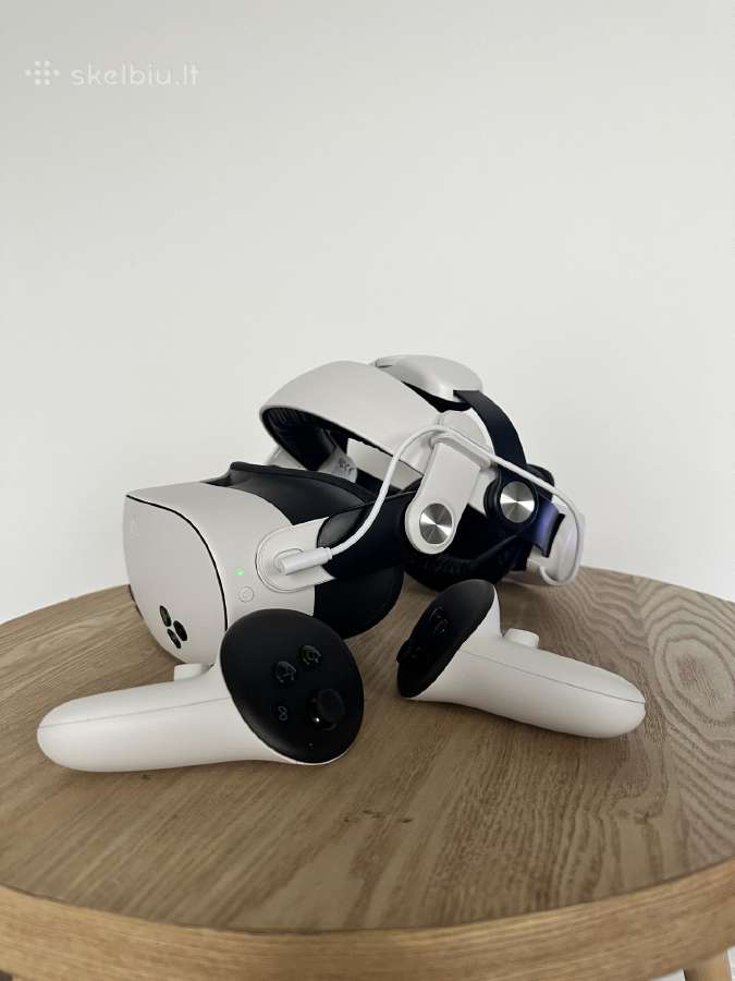 Meta Quest 3s Vr + Headmount Battery - nuotraukos Nr. 2