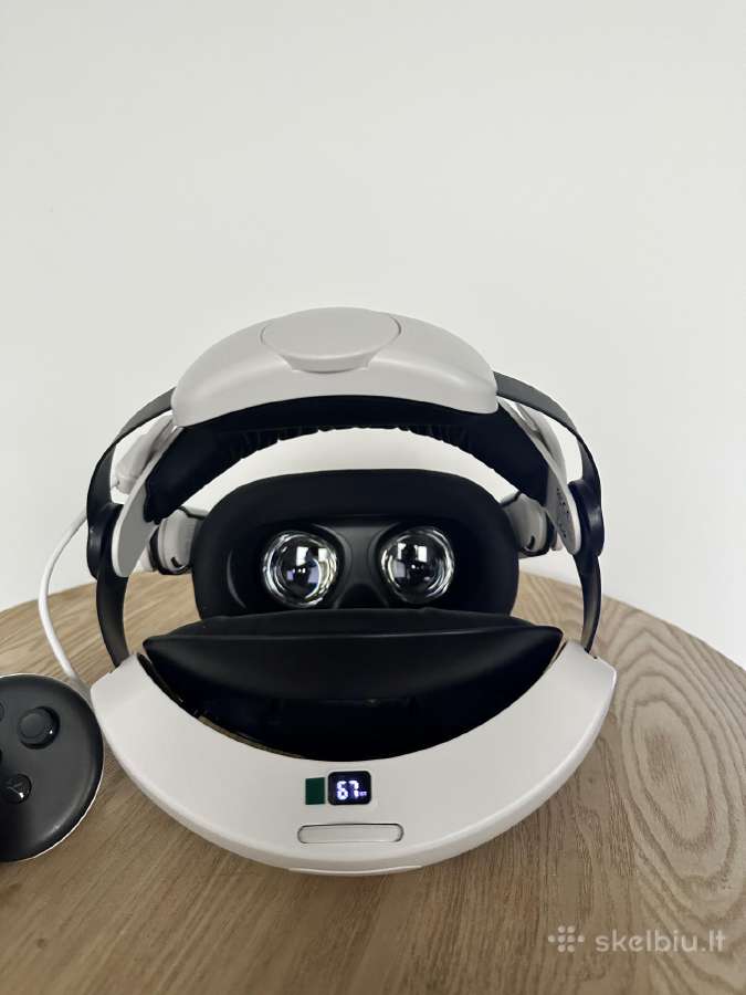 Meta Quest 3s Vr + Headmount Battery - nuotraukos Nr. 4
