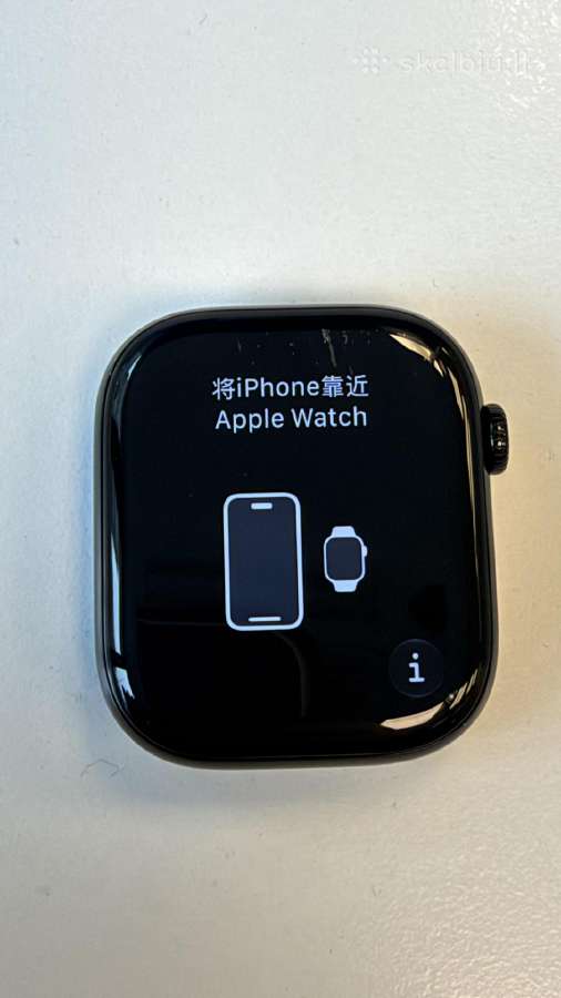 Apple Watch Series 11 46 mm GPS Jet Black +stiklas - nuotraukos Nr. 2